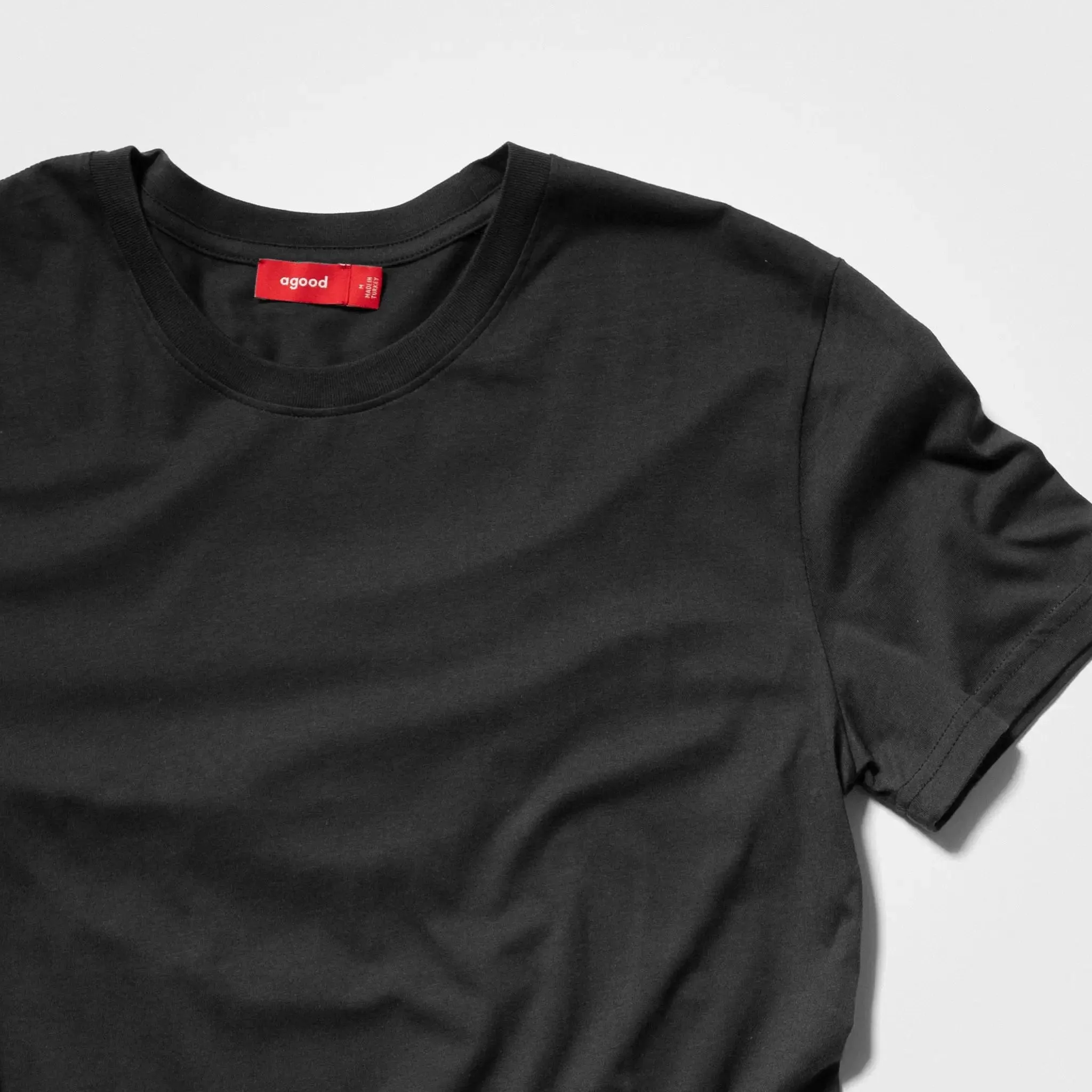 3 Pack | Men’s T-Shirts, Recycled Cotton, Black