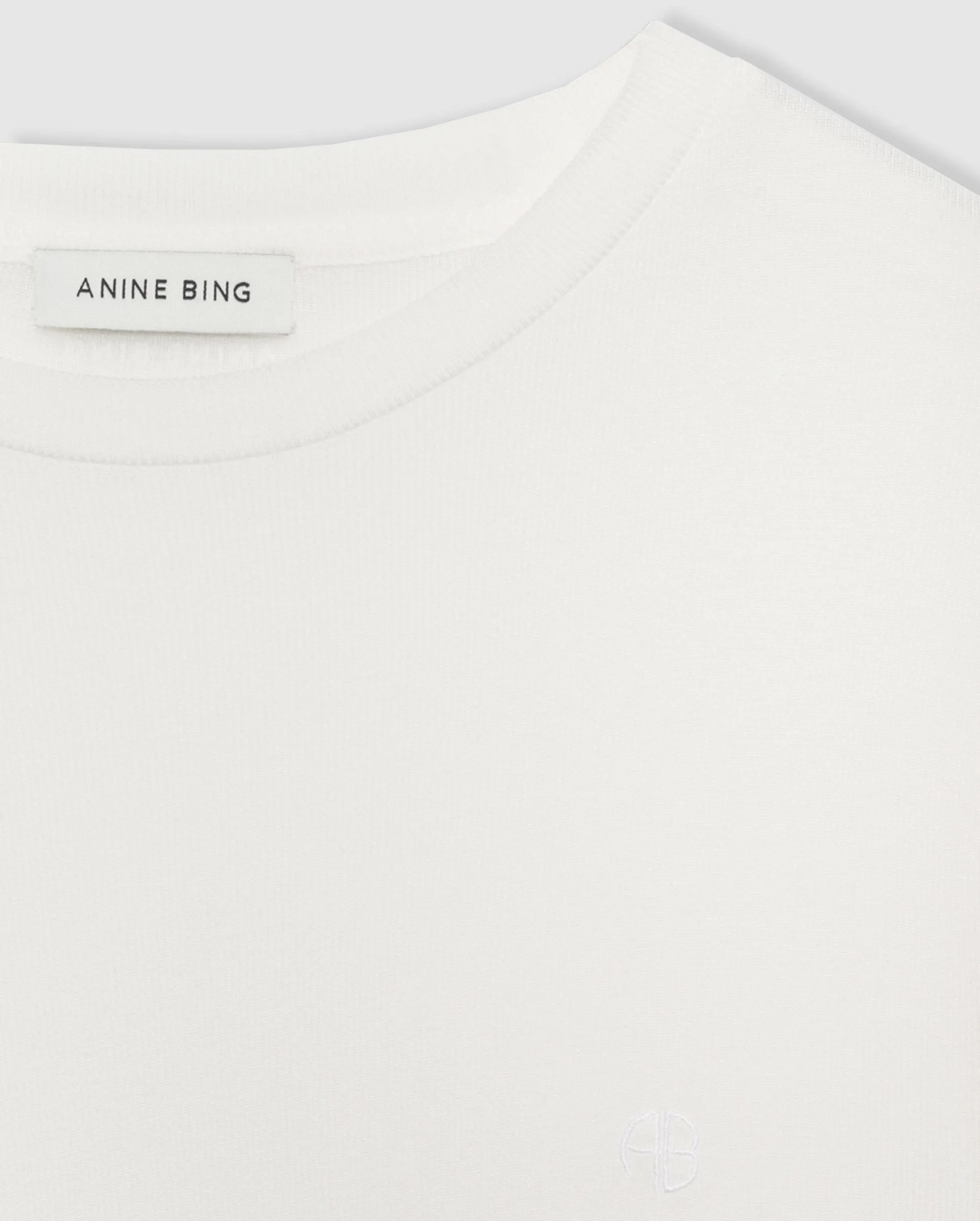 AMANI LONG SLEEVE TEE / IVORY