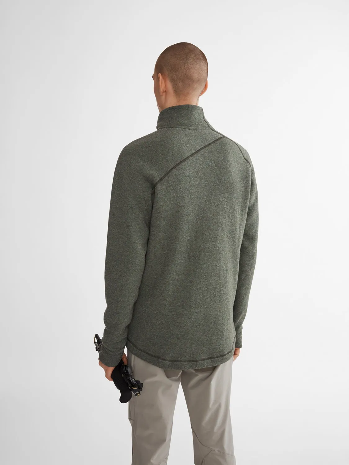 Balder Zip - Dusty Green