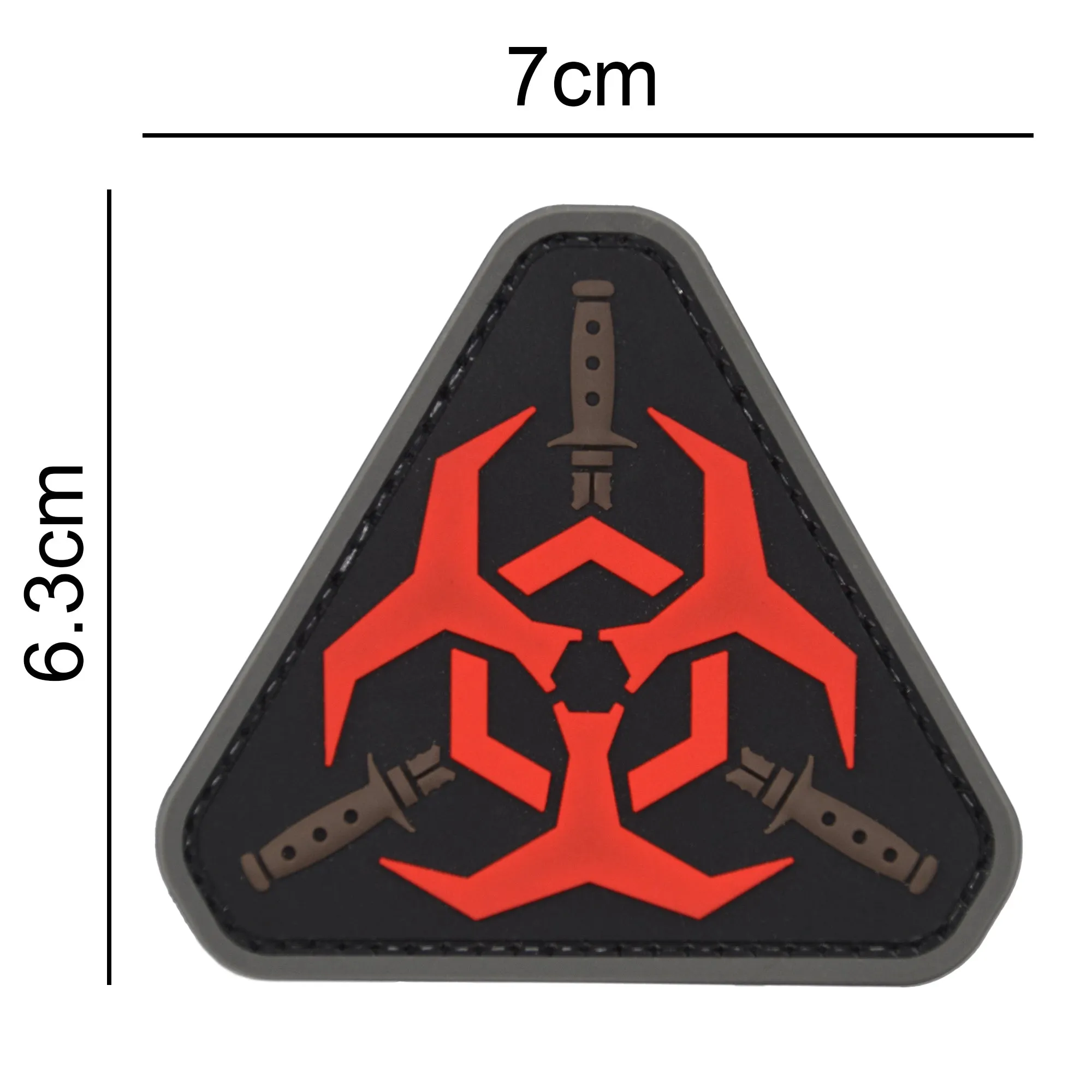 Biohazard Swords Patch Red/Black