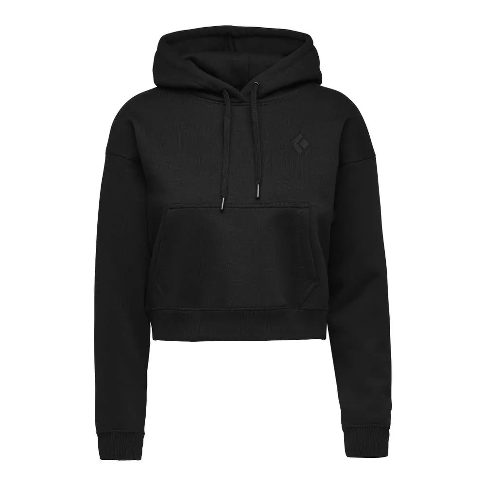 Black Diamond Crop Pullover Hoody - Women's (Size L)