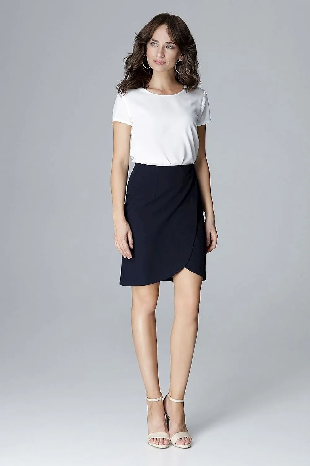 Chic Envelope Mini Skirt