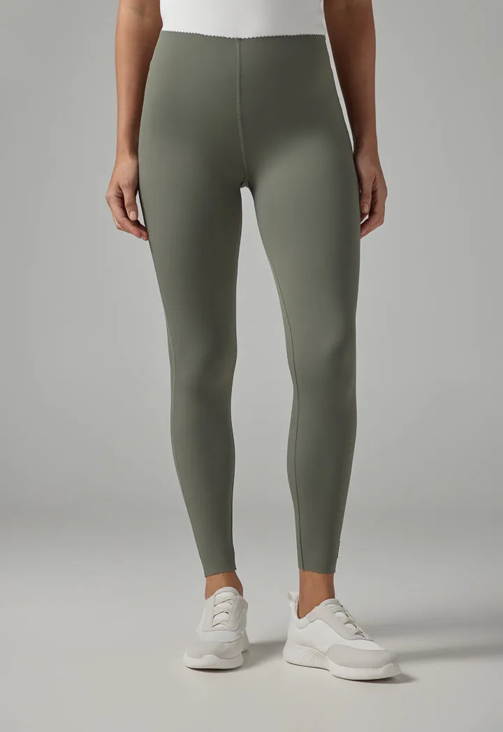 Choice Solid Basic Leggings Khaki