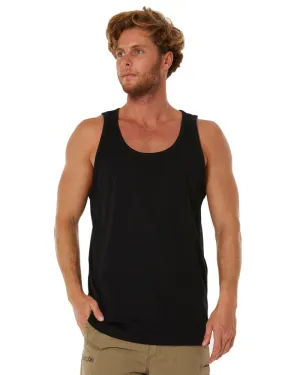 Classic Fit Singlet - Black