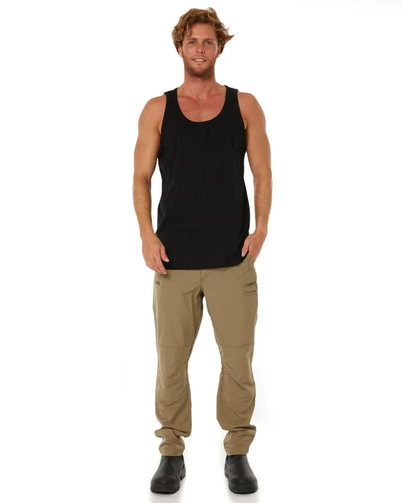 Classic Fit Singlet - Black