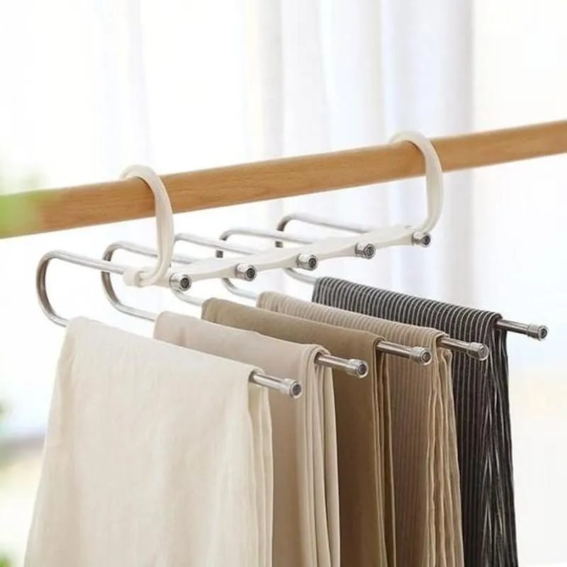 Collapsible pants hanger