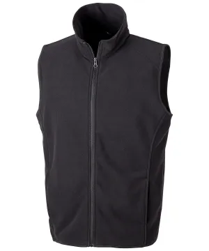 Core microfleece gilet | Black