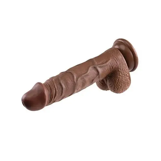 Evolved 8" Realistic Dildo with Balls and Suction Cup Base