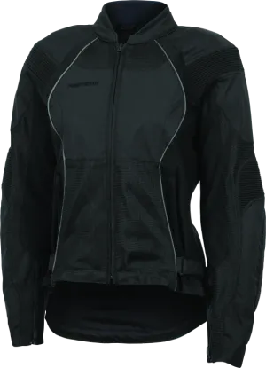 FIRSTGEAR Reflex Mesh Jacket Black - Women Extra Large