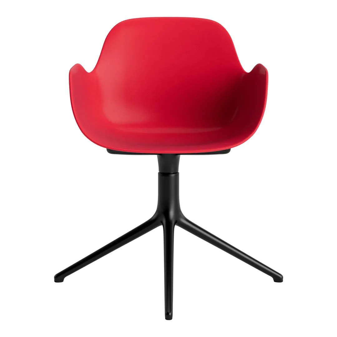 Form Armchair - 4L Swivel Base