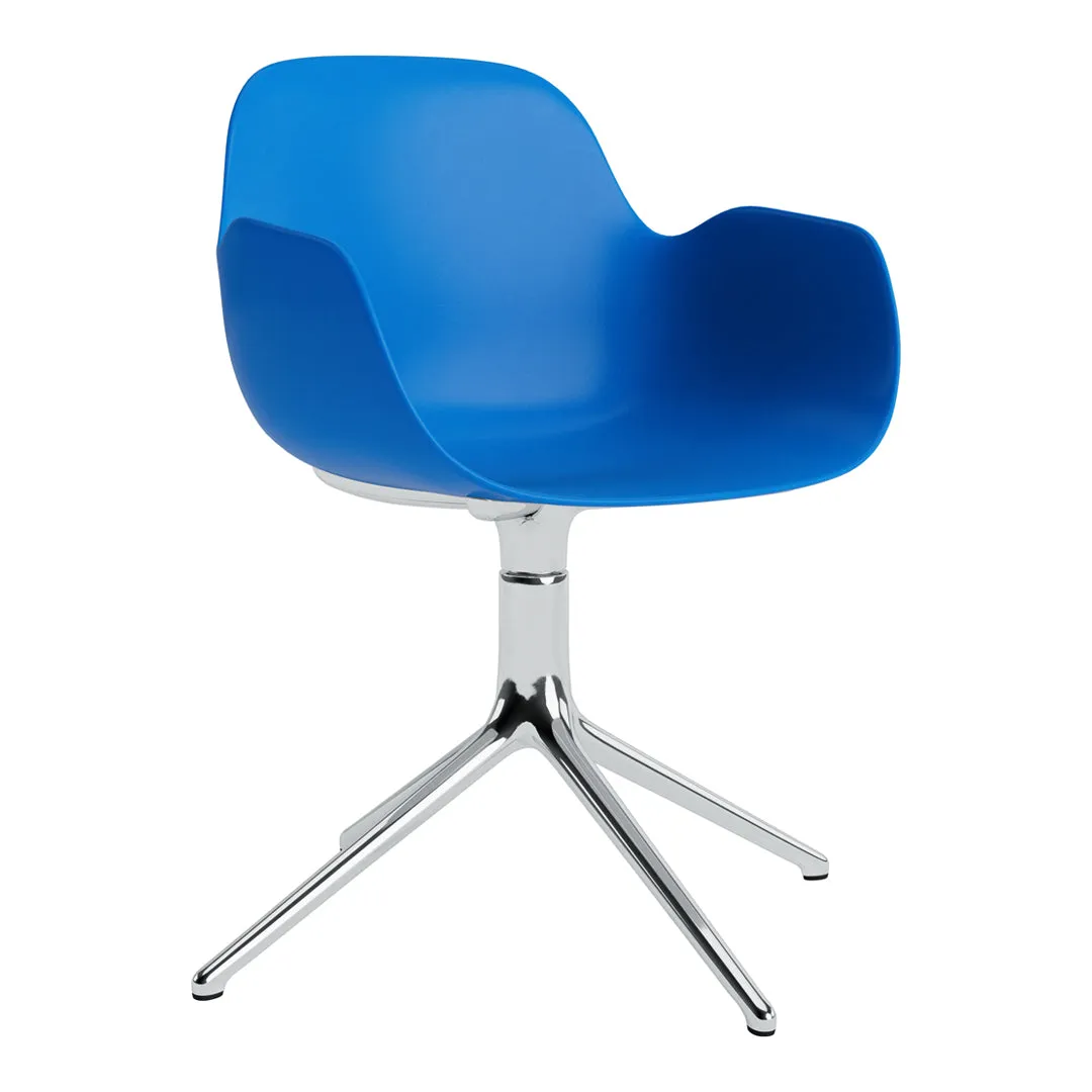 Form Armchair - 4L Swivel Base