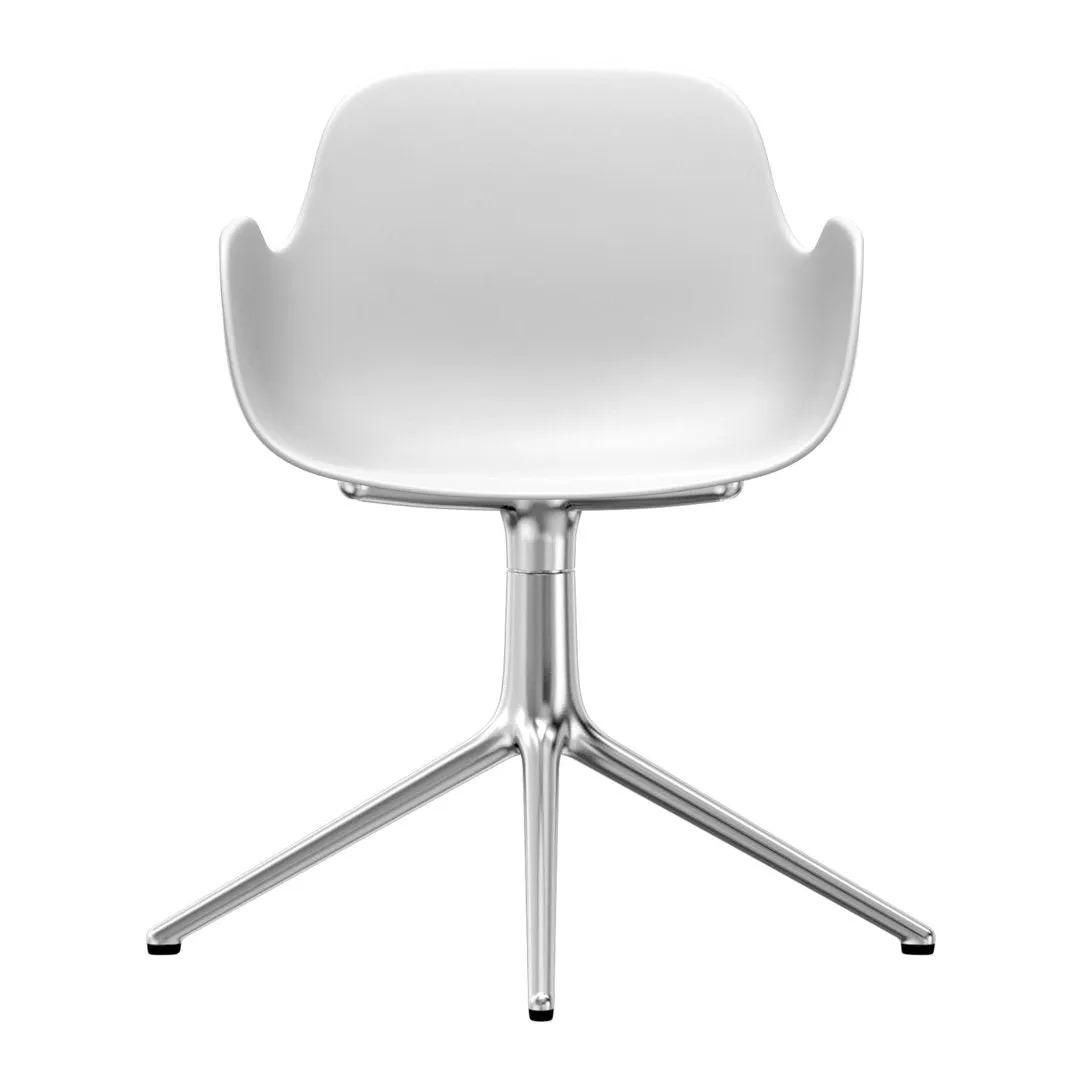 Form Armchair - 4L Swivel Base