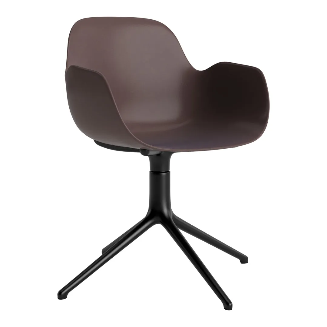 Form Armchair - 4L Swivel Base