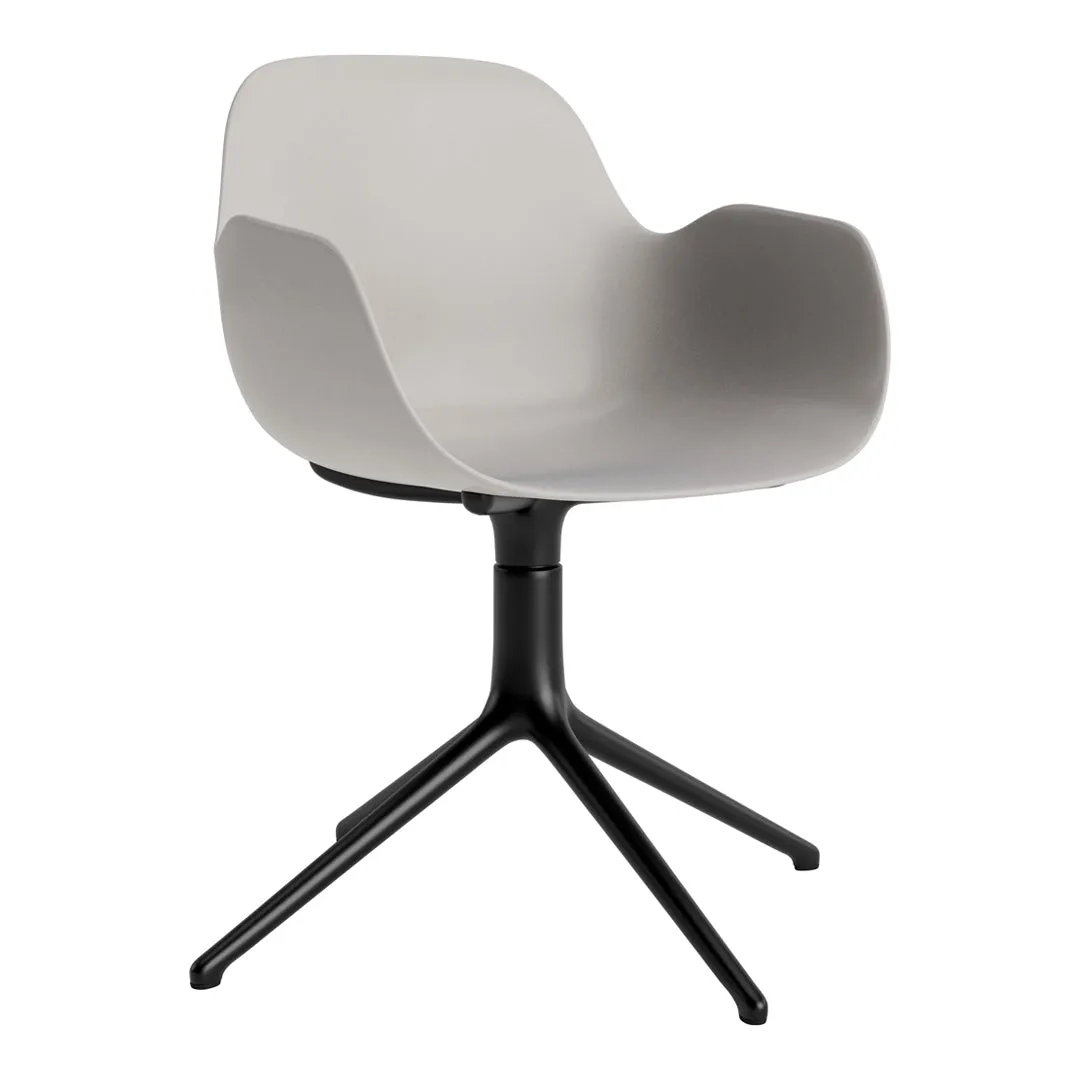 Form Armchair - 4L Swivel Base