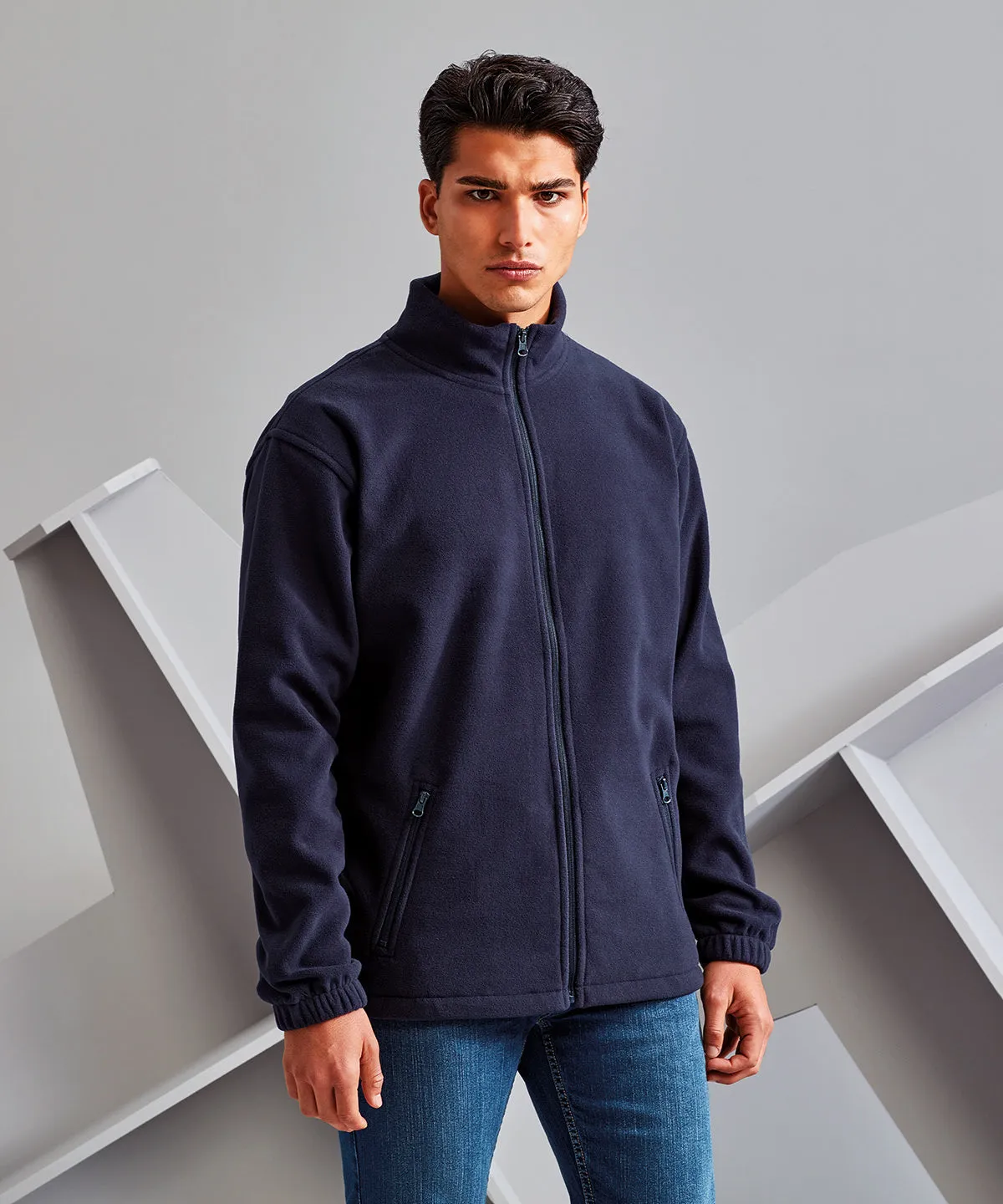 Full-zip fleece | Charcoal