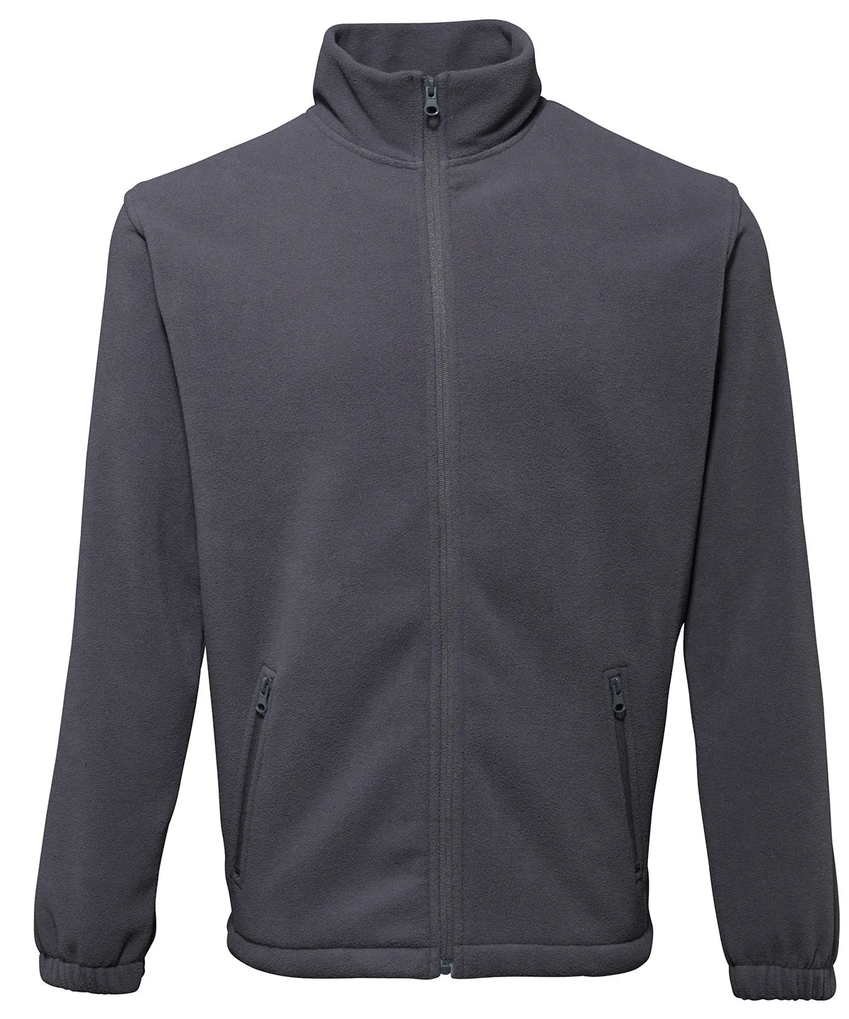 Full-zip fleece | Charcoal