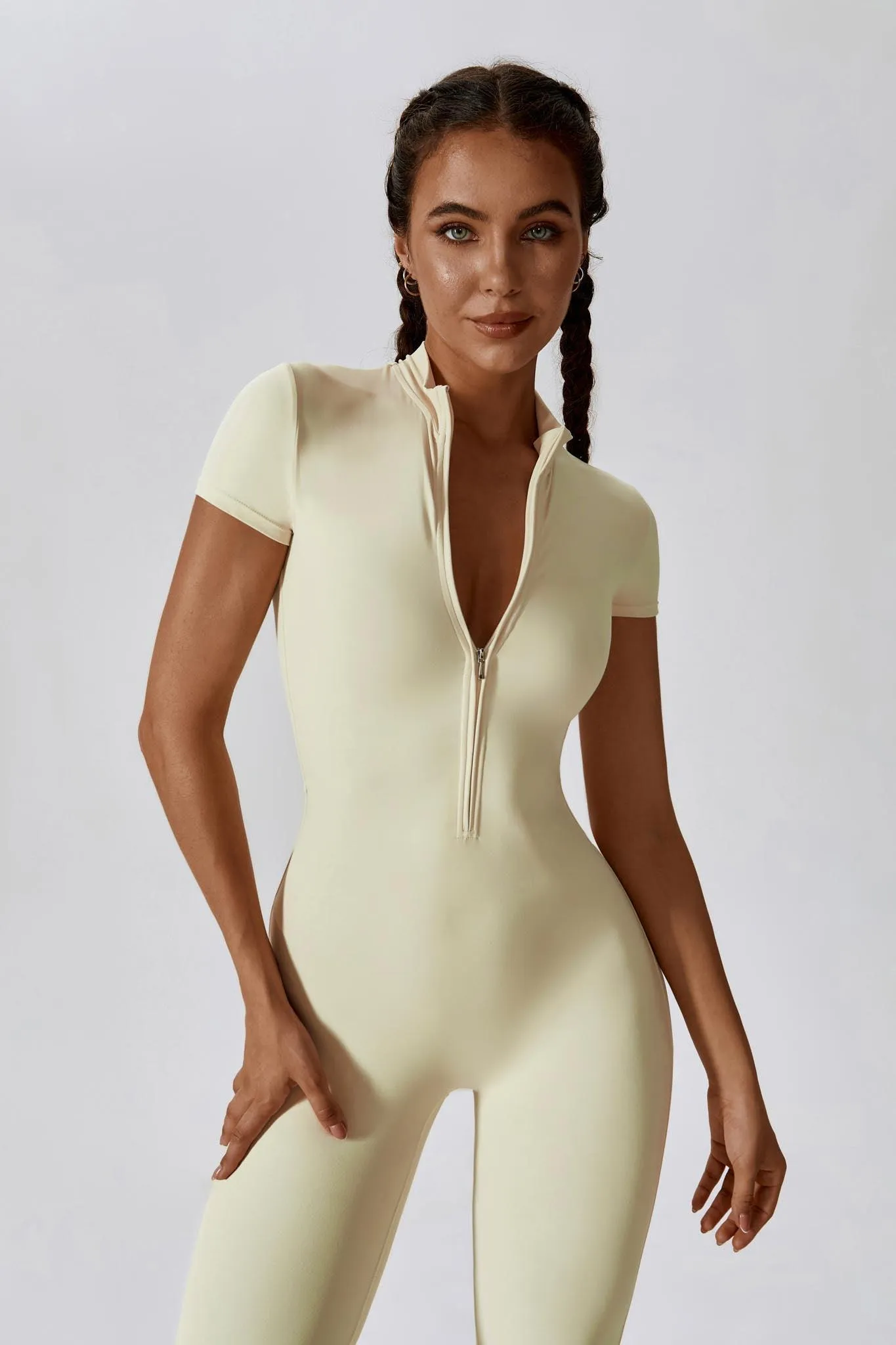 Hailey Jumpsuit - Nude