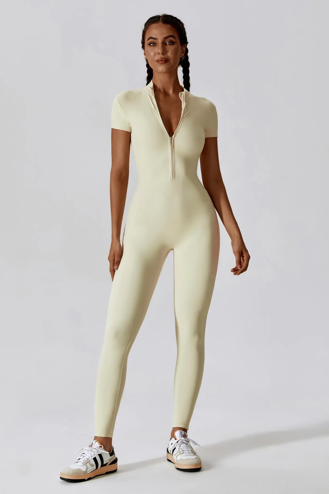 Hailey Jumpsuit - Nude