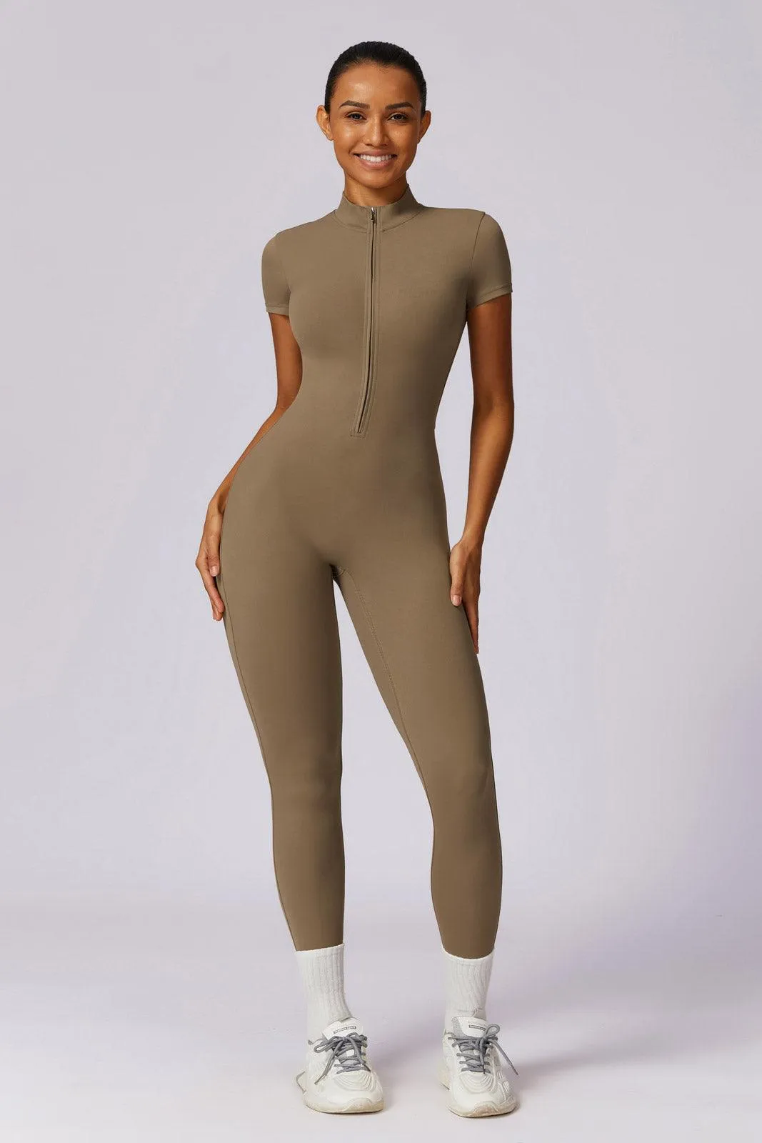 Hailey Jumpsuit - Nude