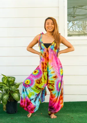 Hand Dyed Hippie Jumpsuit Romper