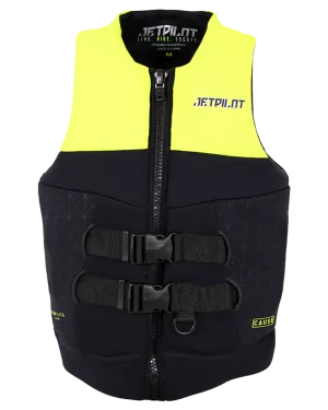 Jetpilot Cause Mens S-Grip FE Neo Vest - Yellow Level 50 - 2023