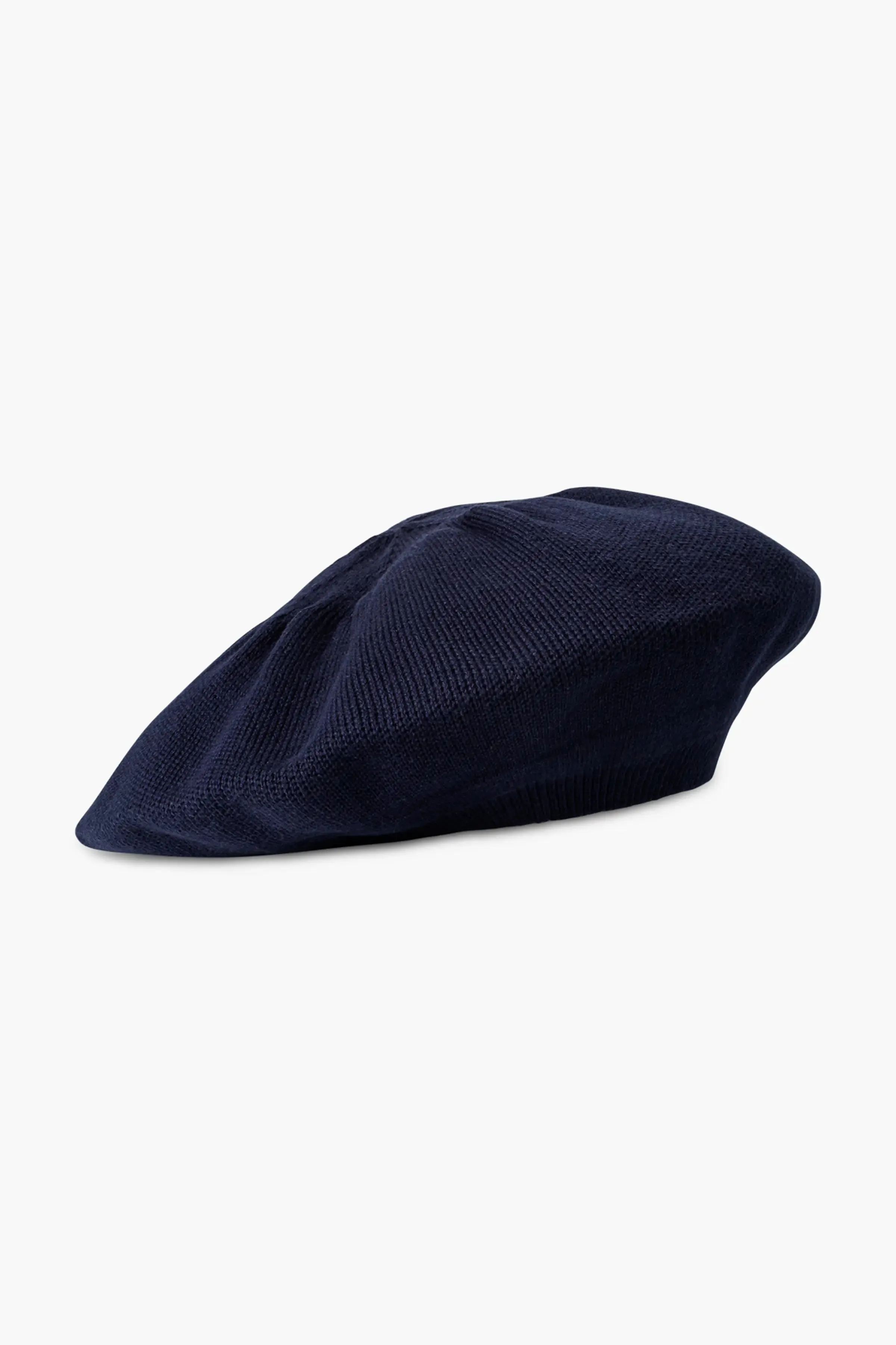 Knit Beret_Navy