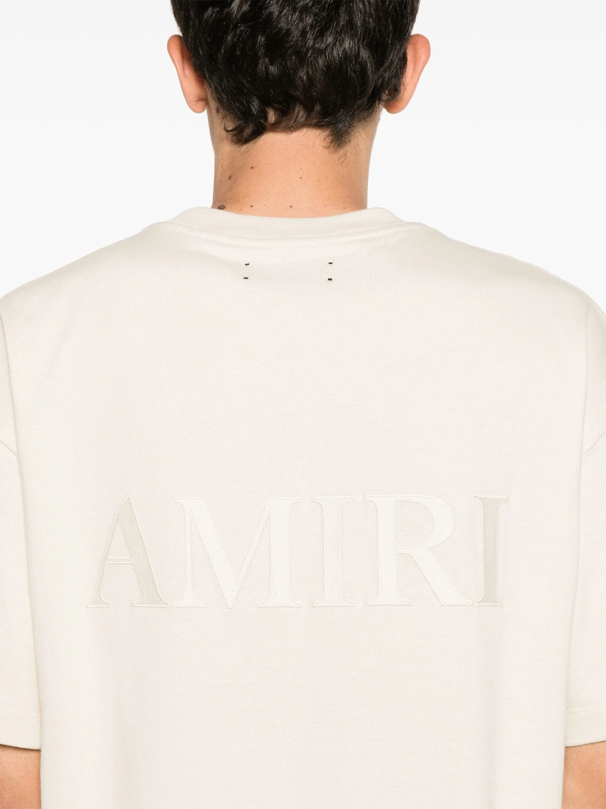 LOGO-EMBROIDERED CREW NECK T-SHIRT