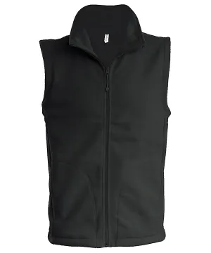 Luca mens microfleece gilet | Dark Grey