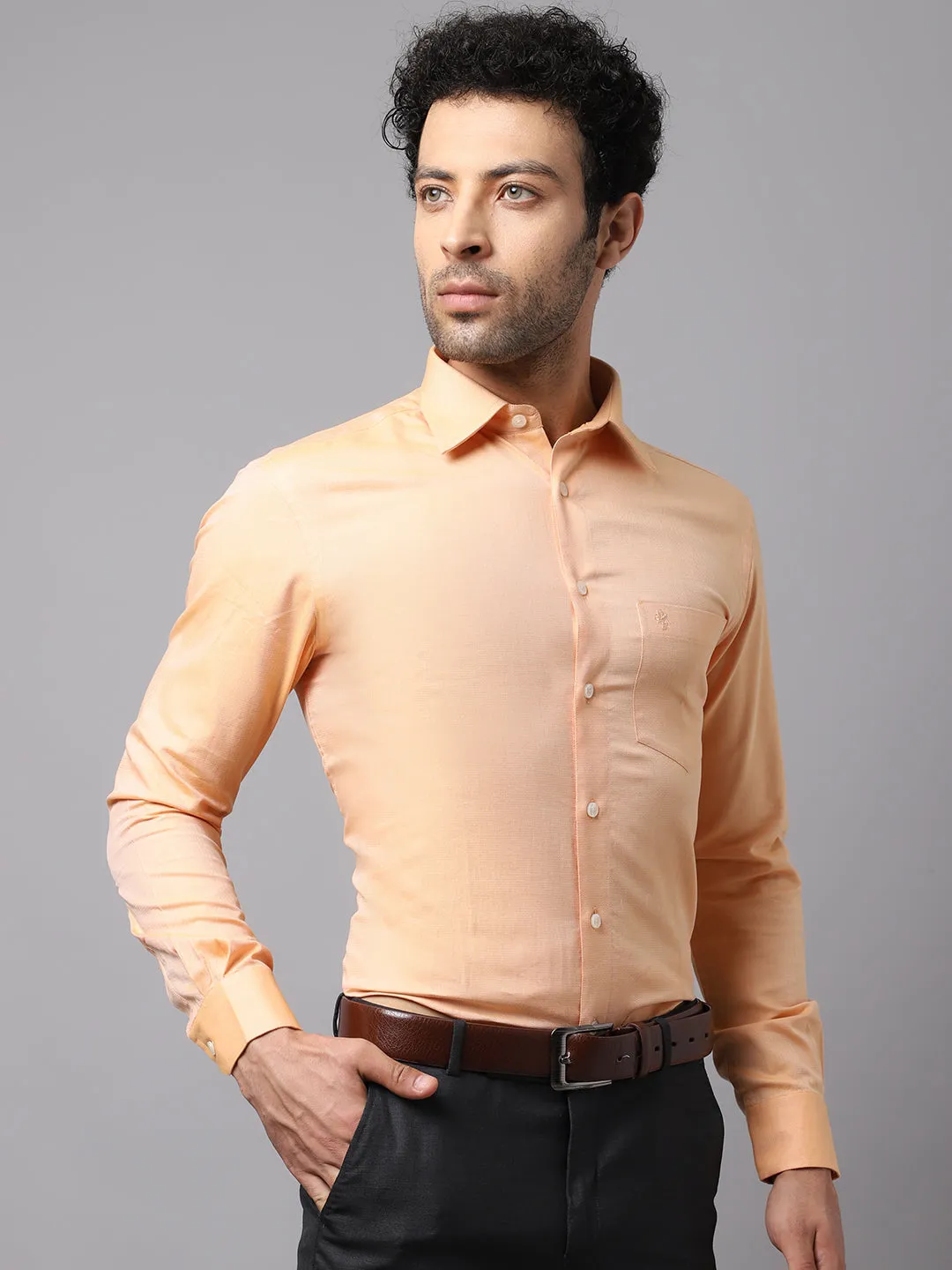 Mens Mustard Shirt