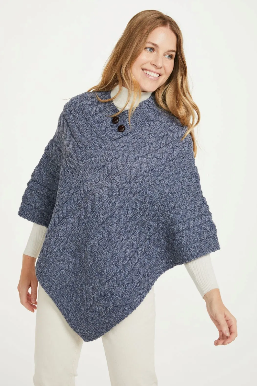 Merino Wool Poncho