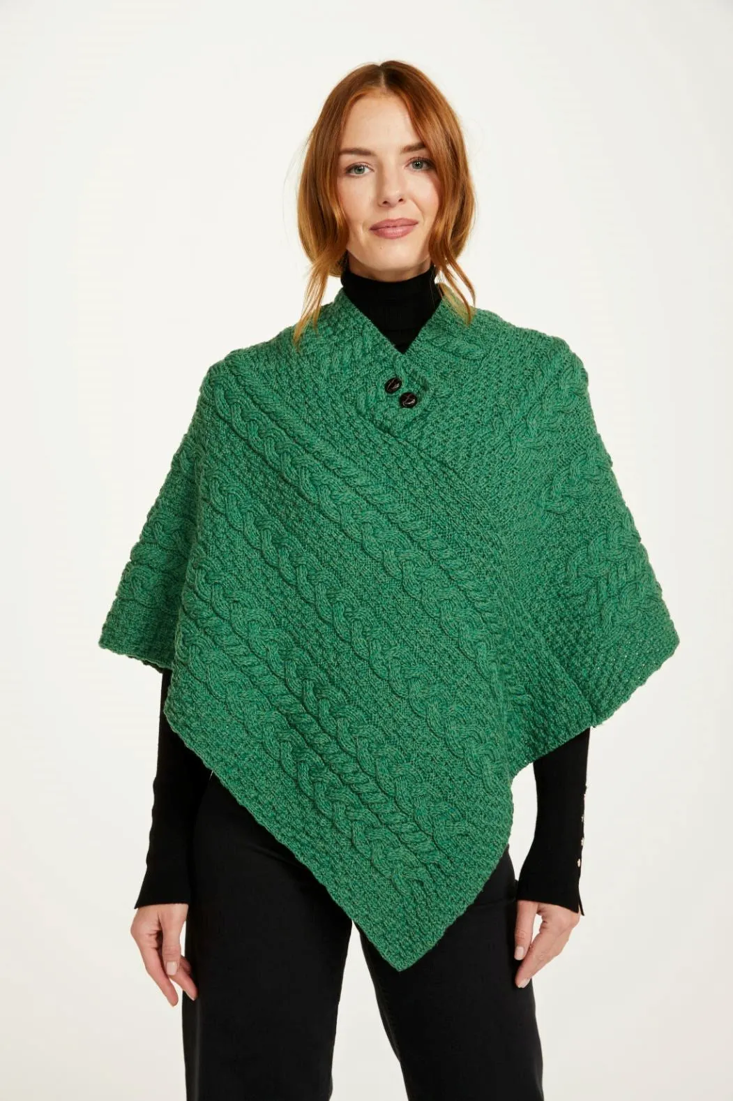 Merino Wool Poncho