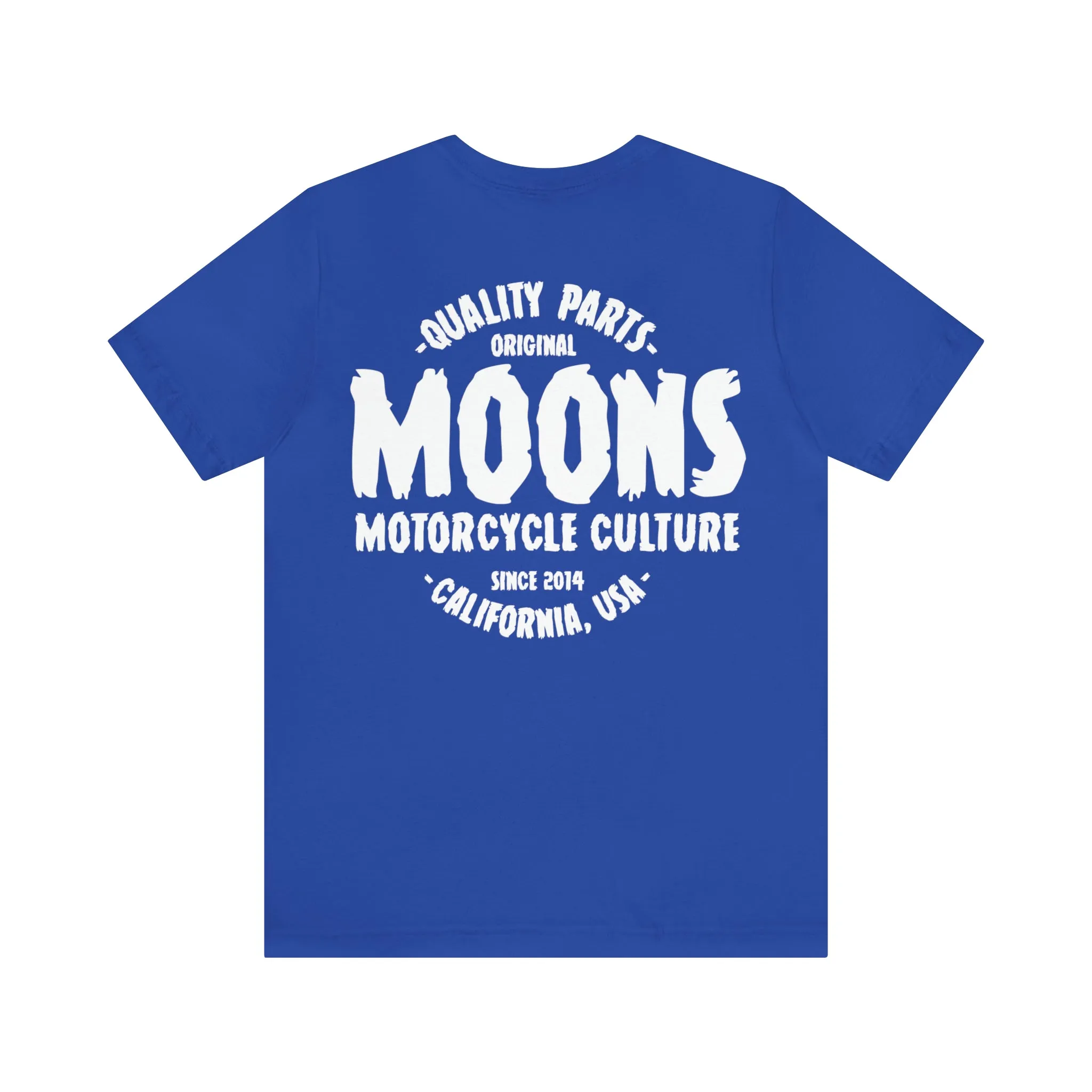 MOONSMC® Quality Parts Circle Heavy Cotton T-Shirt