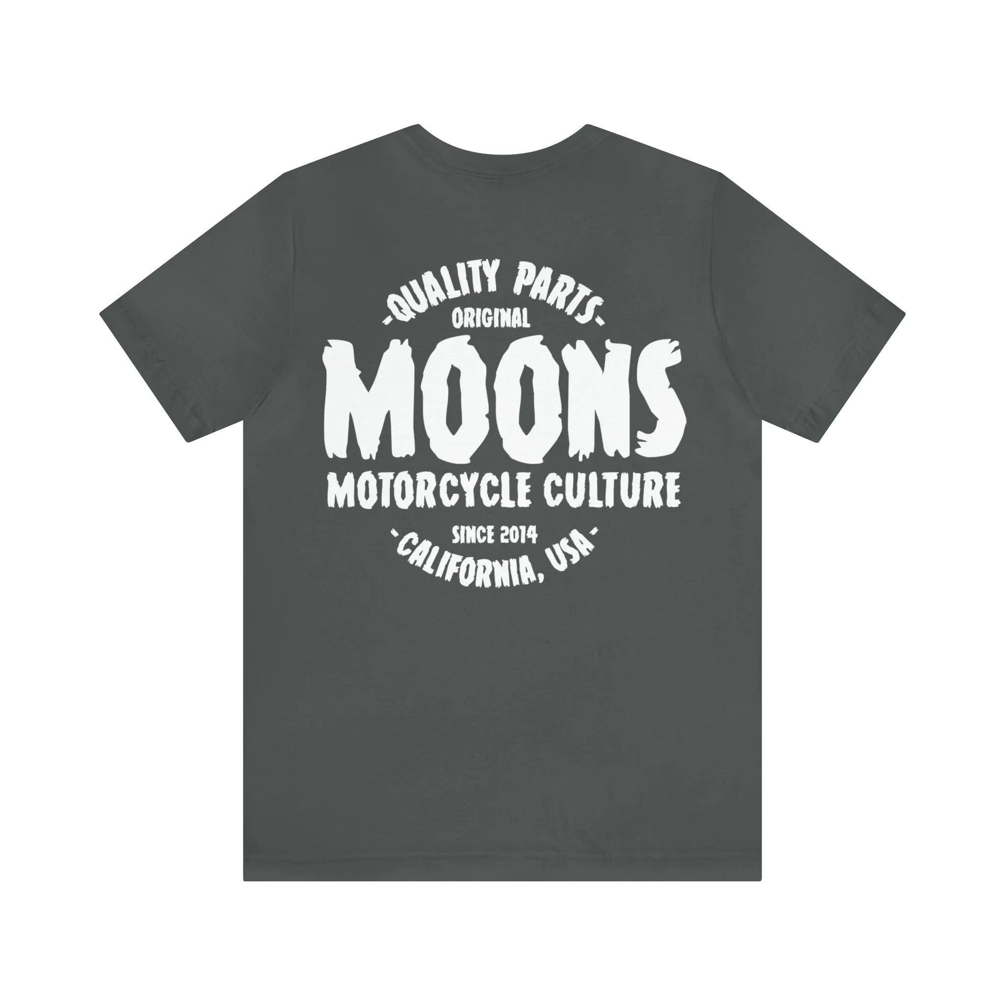 MOONSMC® Quality Parts Circle Heavy Cotton T-Shirt