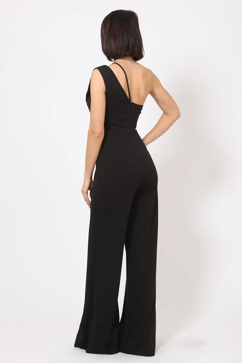 Naila One Shoulder Jumpsuit