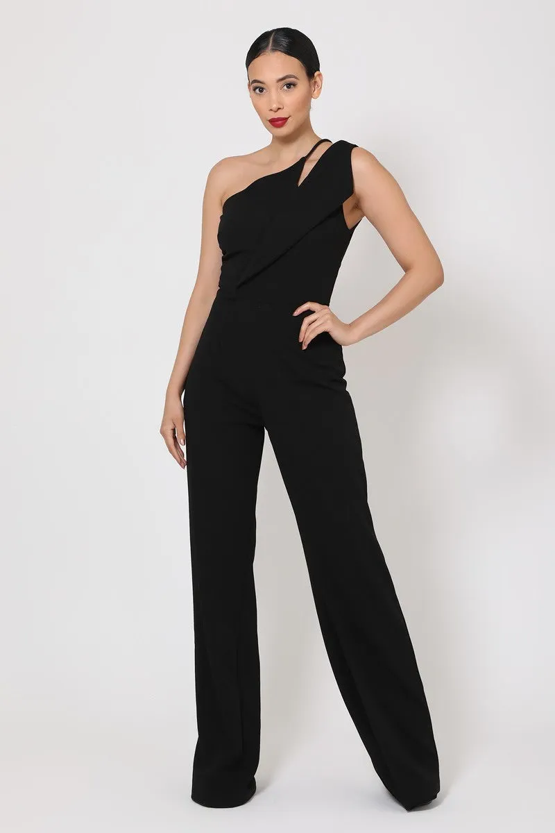 Naila One Shoulder Jumpsuit