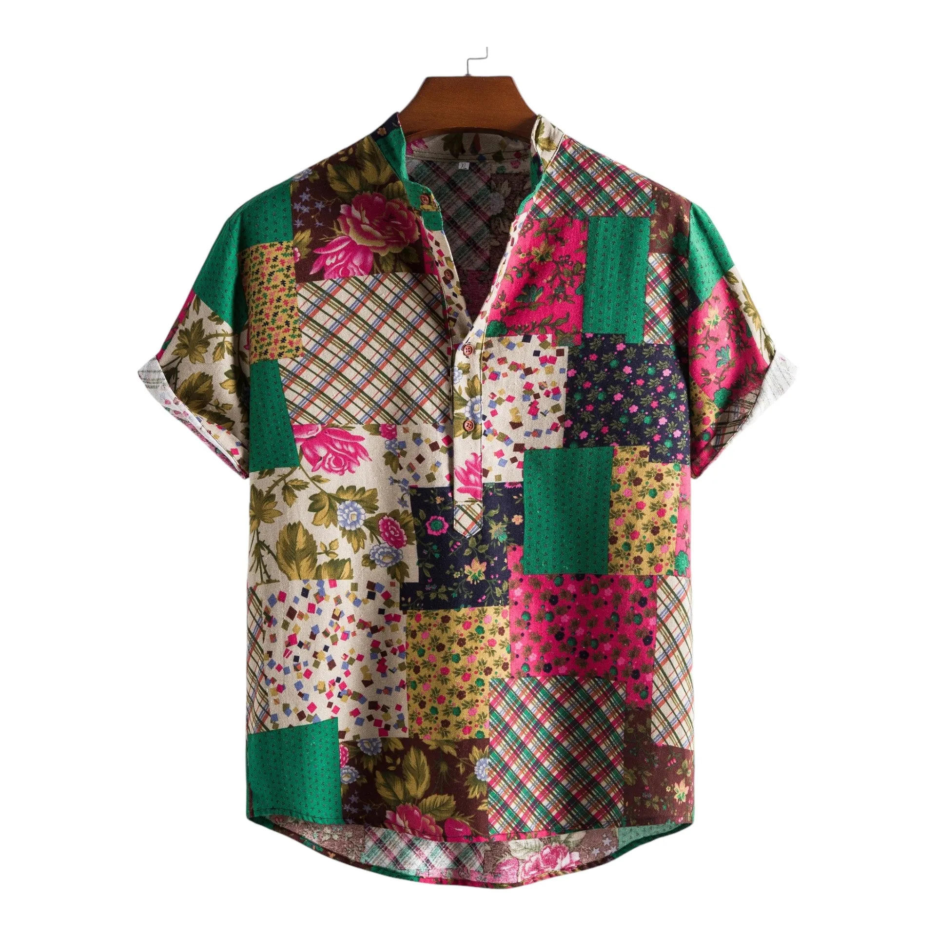 Pattern button up shirts