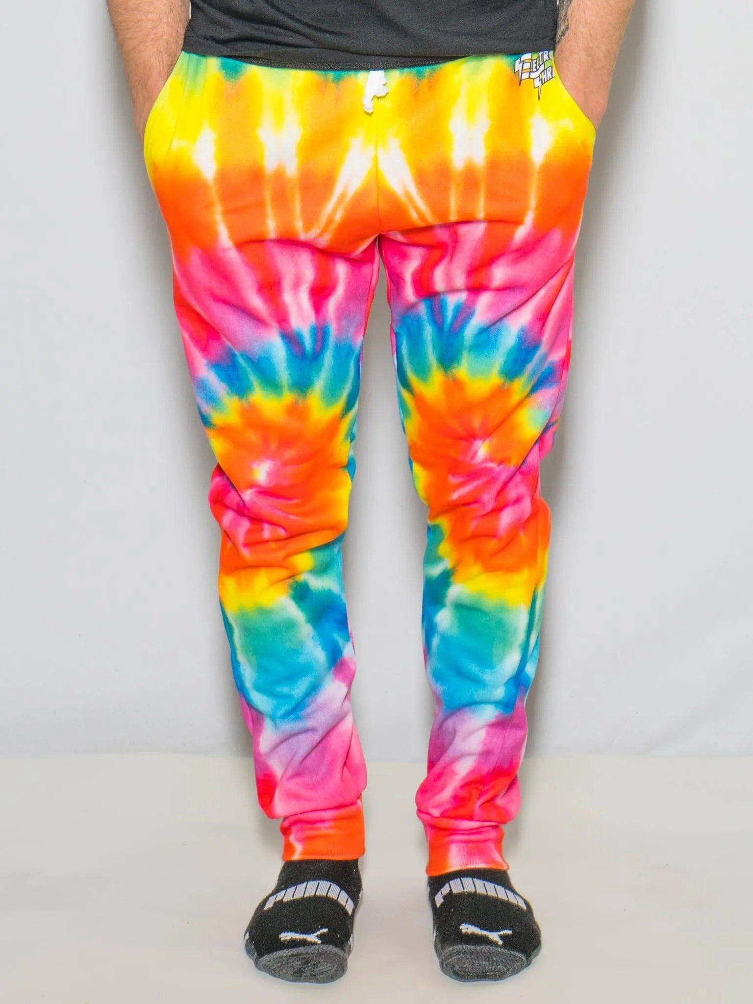 Rainbow Tie Dye Unisex Joggers