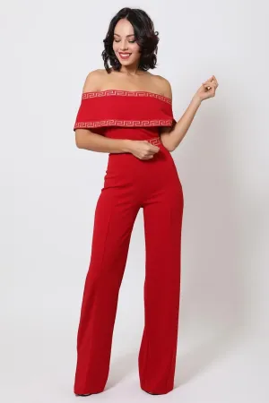 Rosalie Off Shoulder Jumpsuit