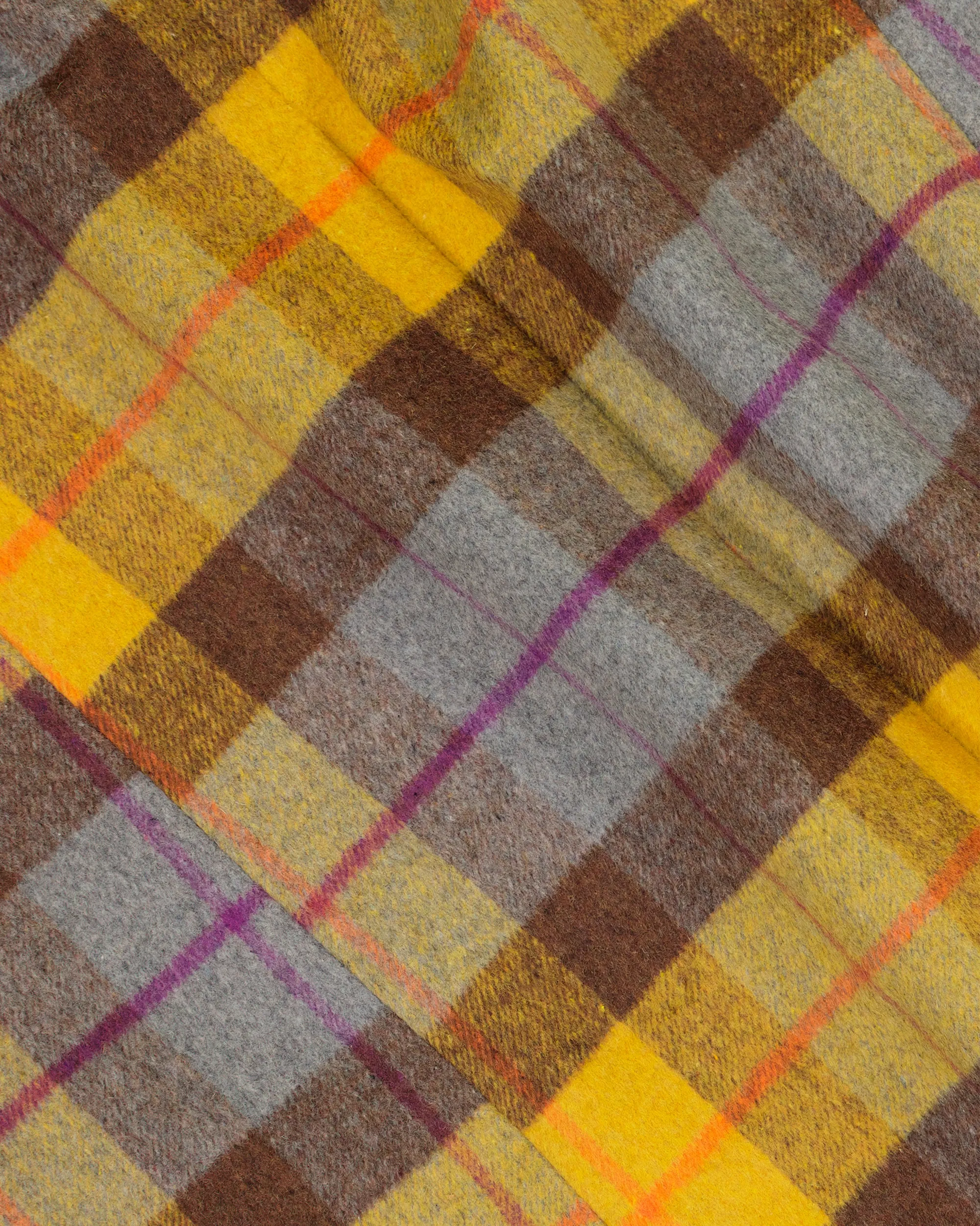 SG Car Coat – Mustard   Chocolate Plaid