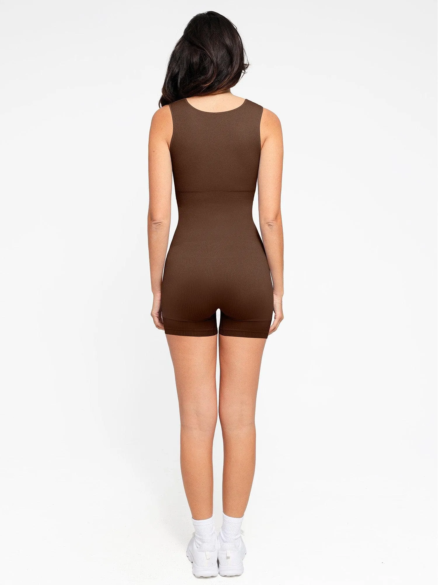 The Shapewear Romper Seamless Sweetheart Neckline