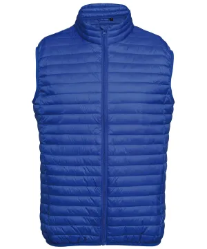 Tribe fineline padded gilet | Royal