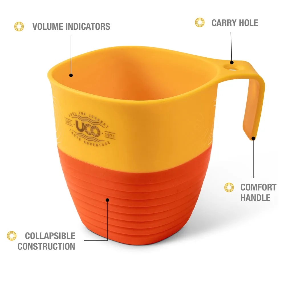 UCO Collapsible Camp Cup, 2 Pack