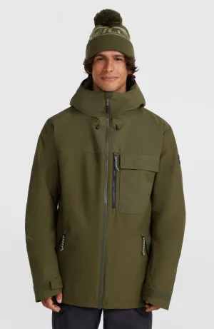 Utility Hybrid Snow Jacket | Forest Night