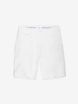 White Bari Cotton Short